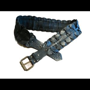 Vintage leather belt